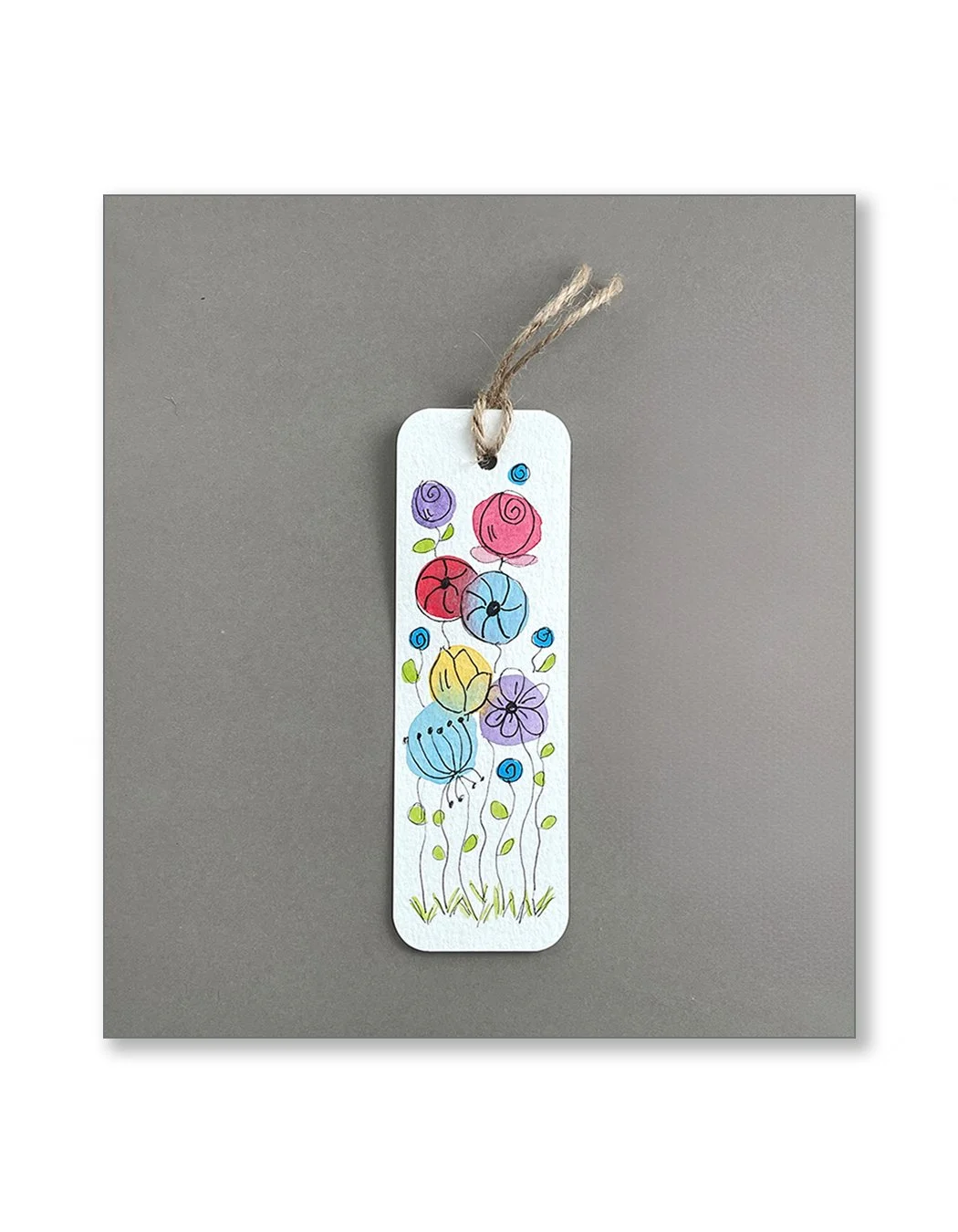 Whimsical Watercolor Bookmarks