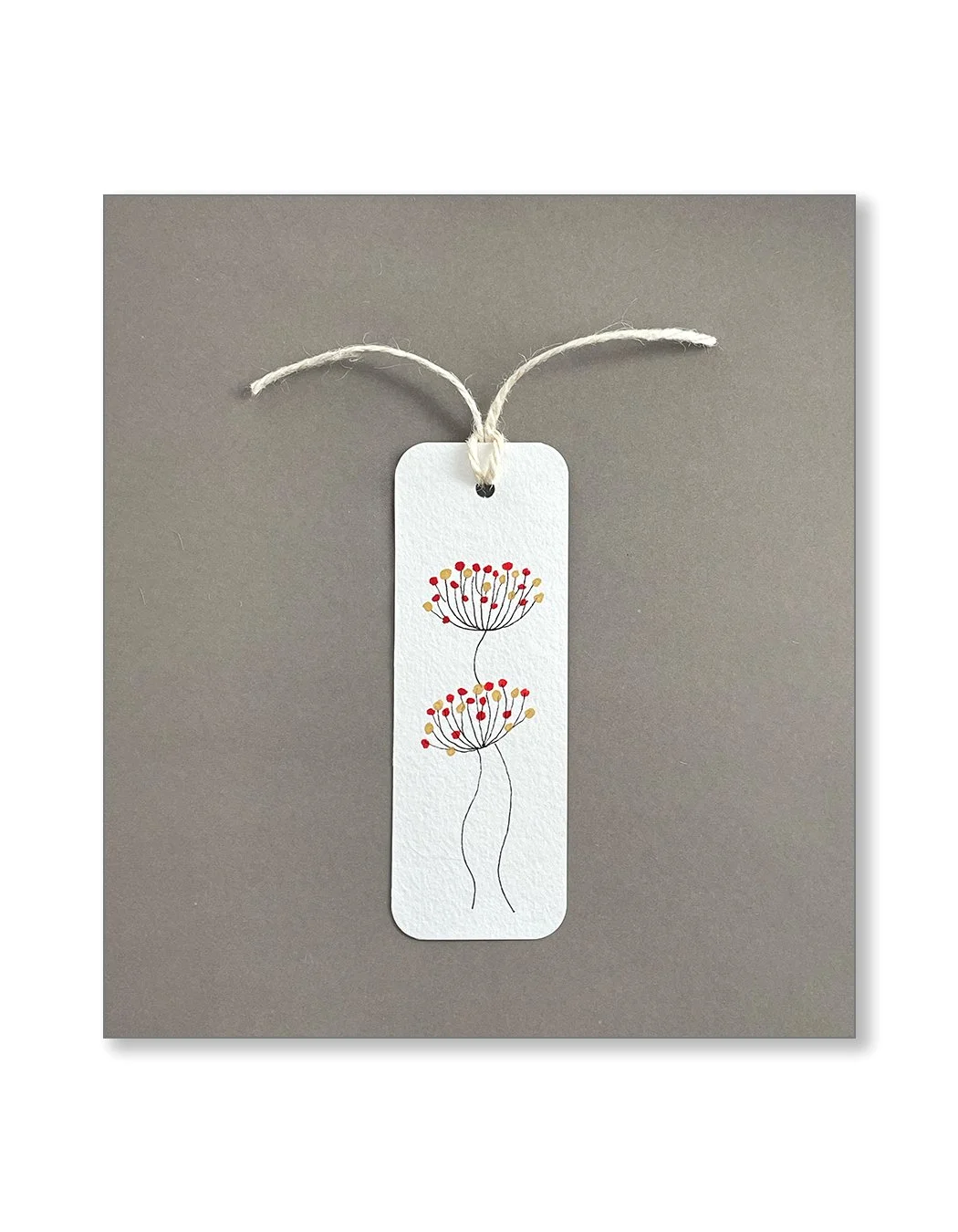 Dandelion Watercolor Bookmarks