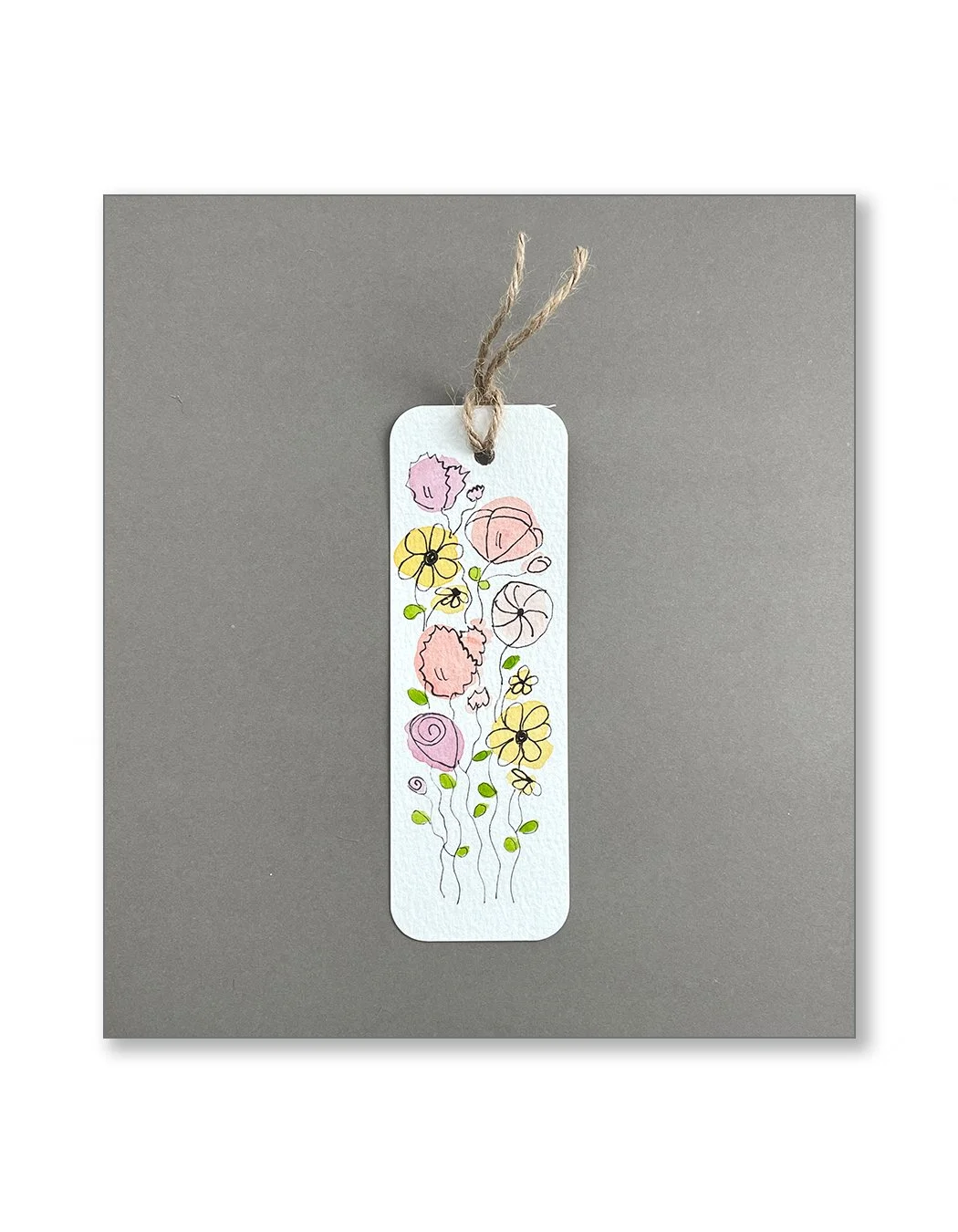 Floral Watercolor Bookmarks