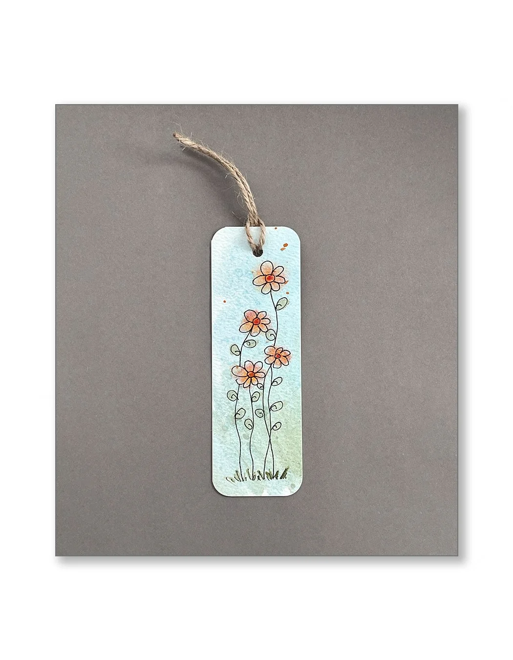Whimsical Floral Bookmarks Set One