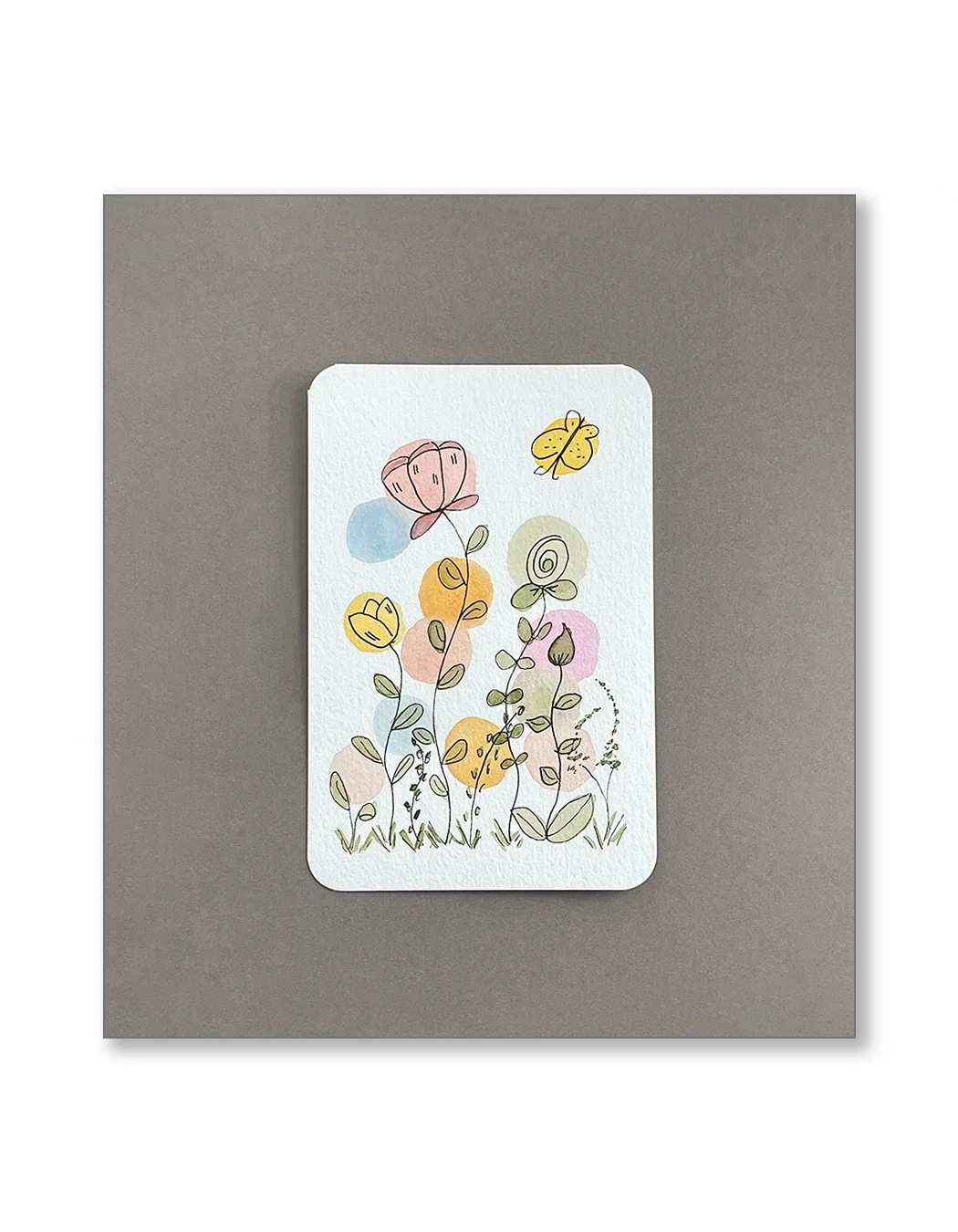 Whimsical Floral Notecards Set Two