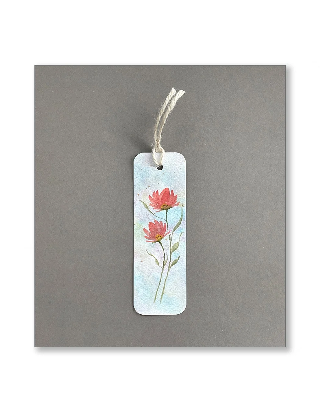 Coral Flower Bookmarks