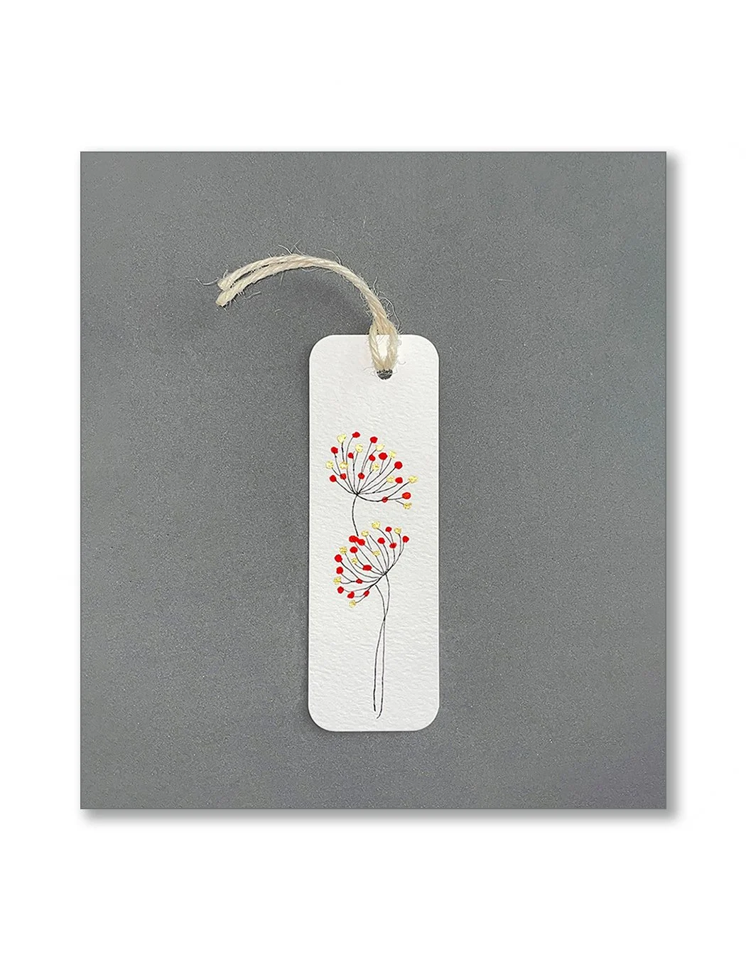 Red and Gold Bookmarks