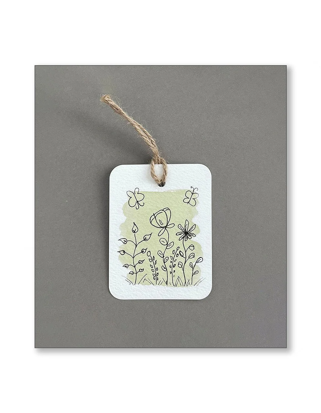 Whimsical Watercolor Gift Tags