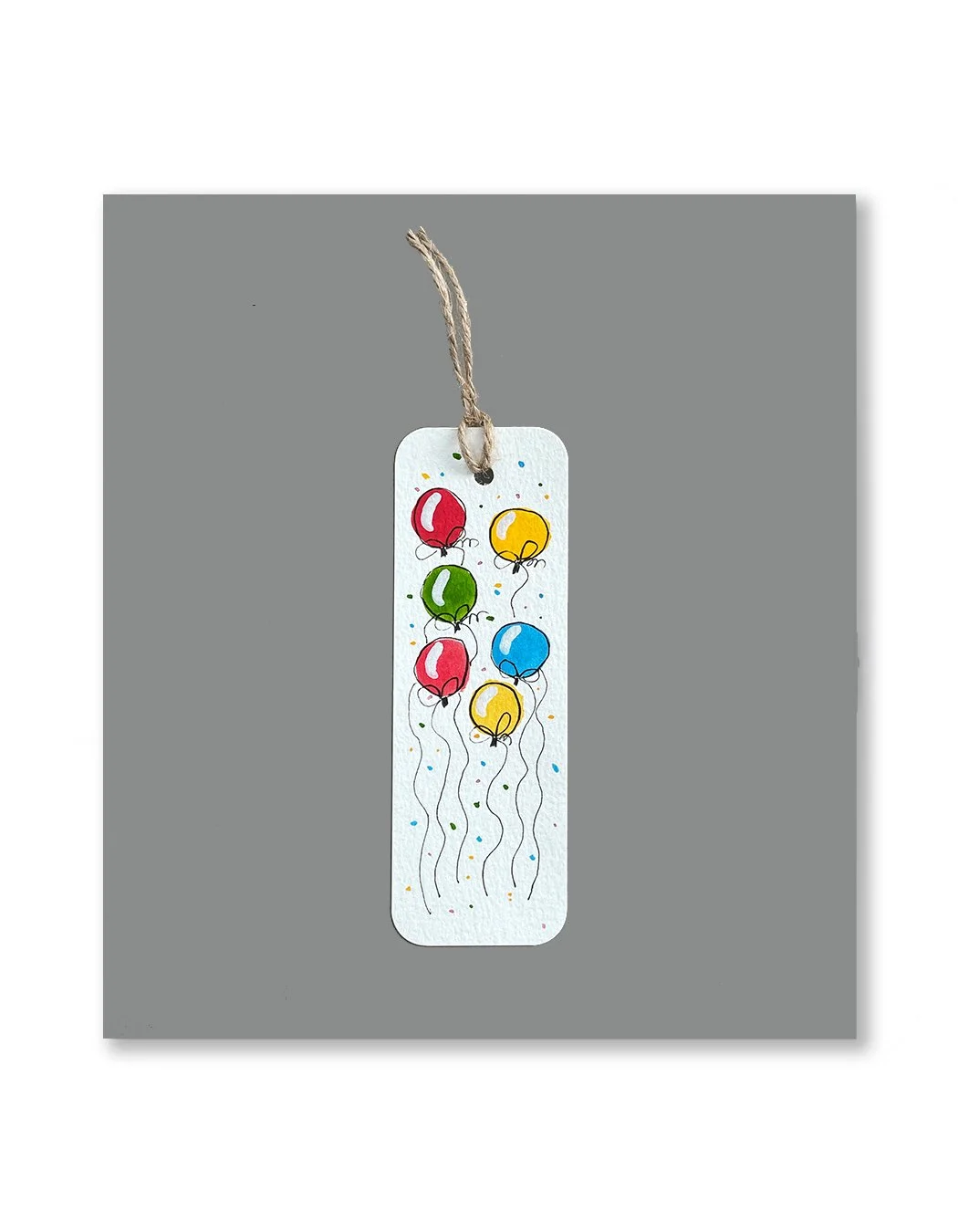 Colorful Ballon Bookmarks
