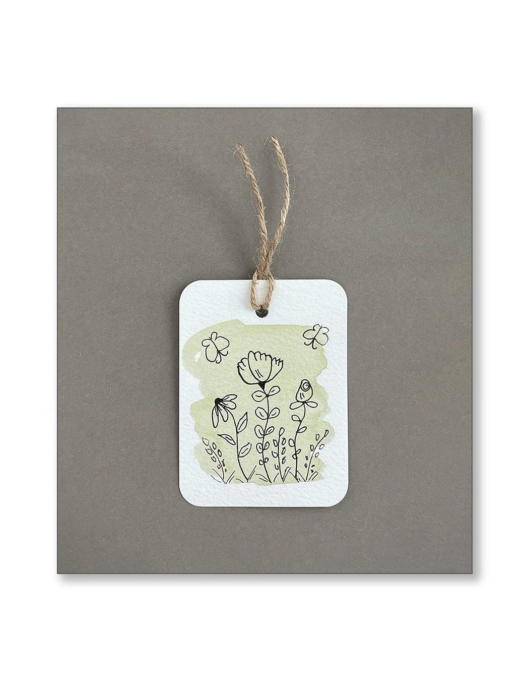 Watercolor Gift Tags