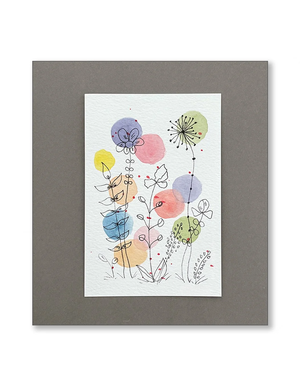 Whimsical Watercolor Notecards