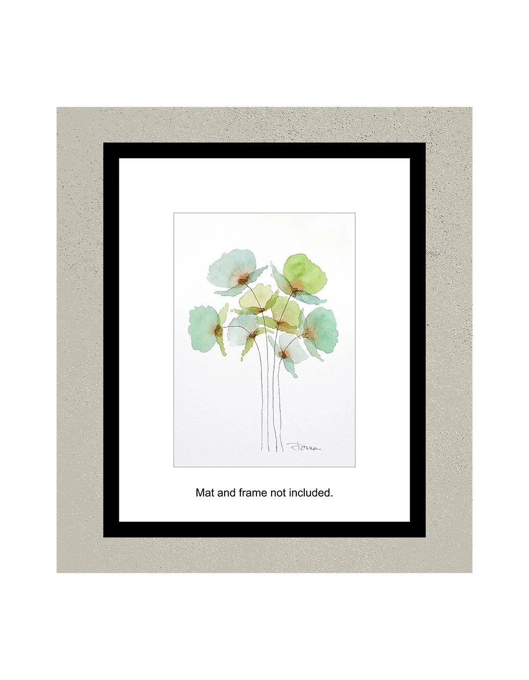 Priscilla Floral Watercolor Painting