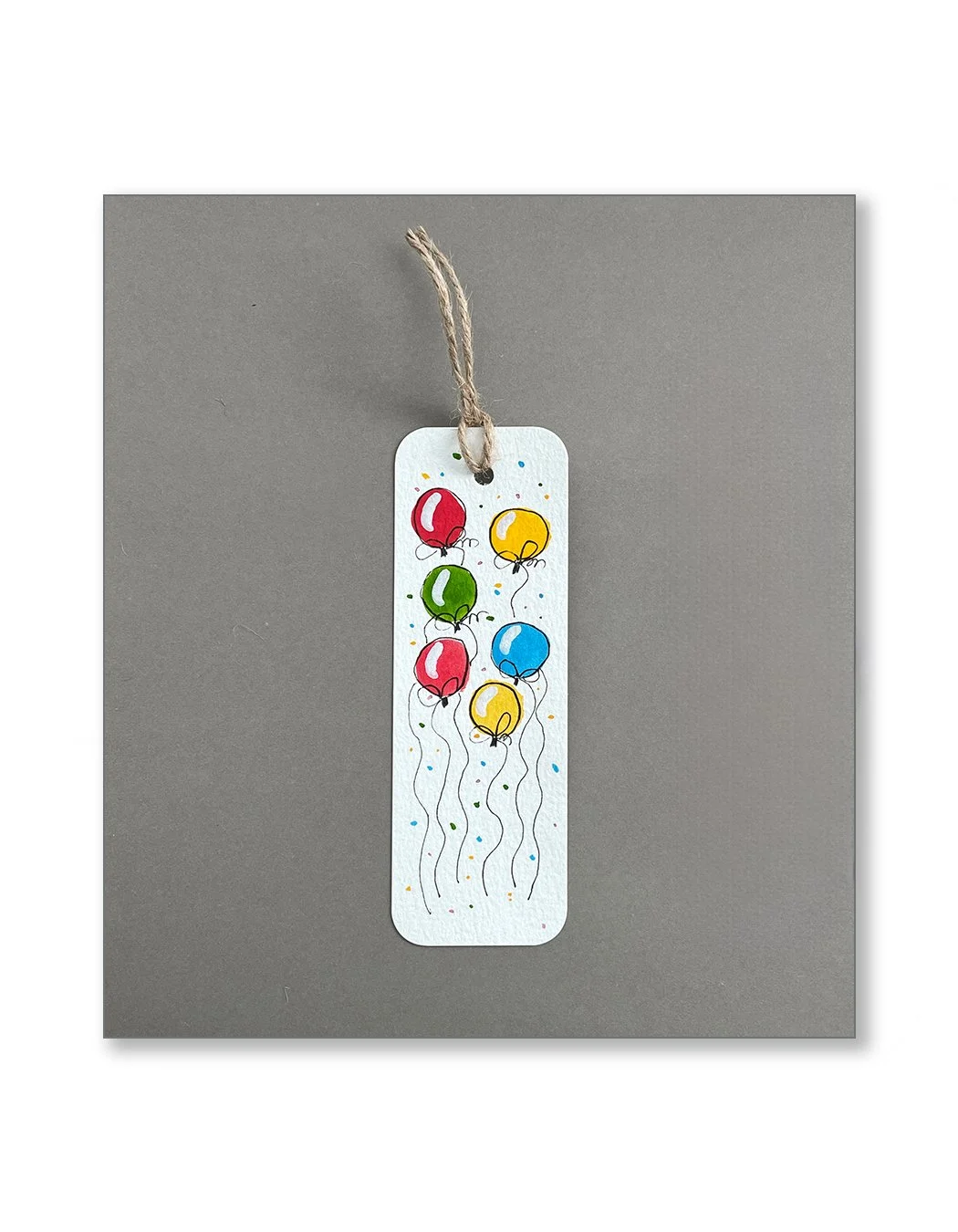 Colorful Ballon Bookmarks