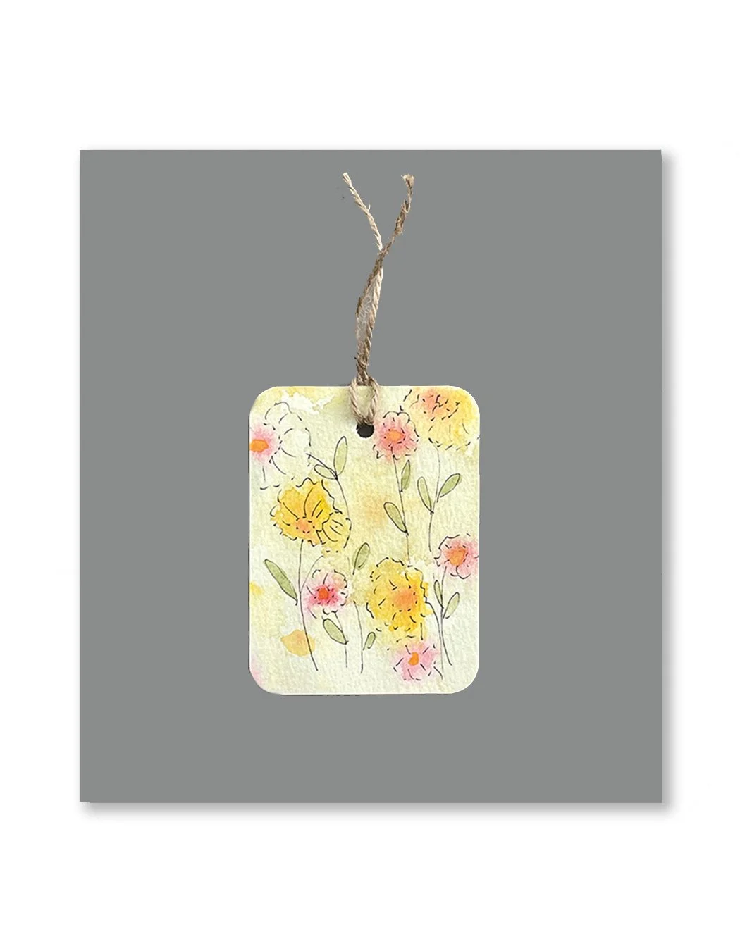 Whimsical Flower Gift Tags