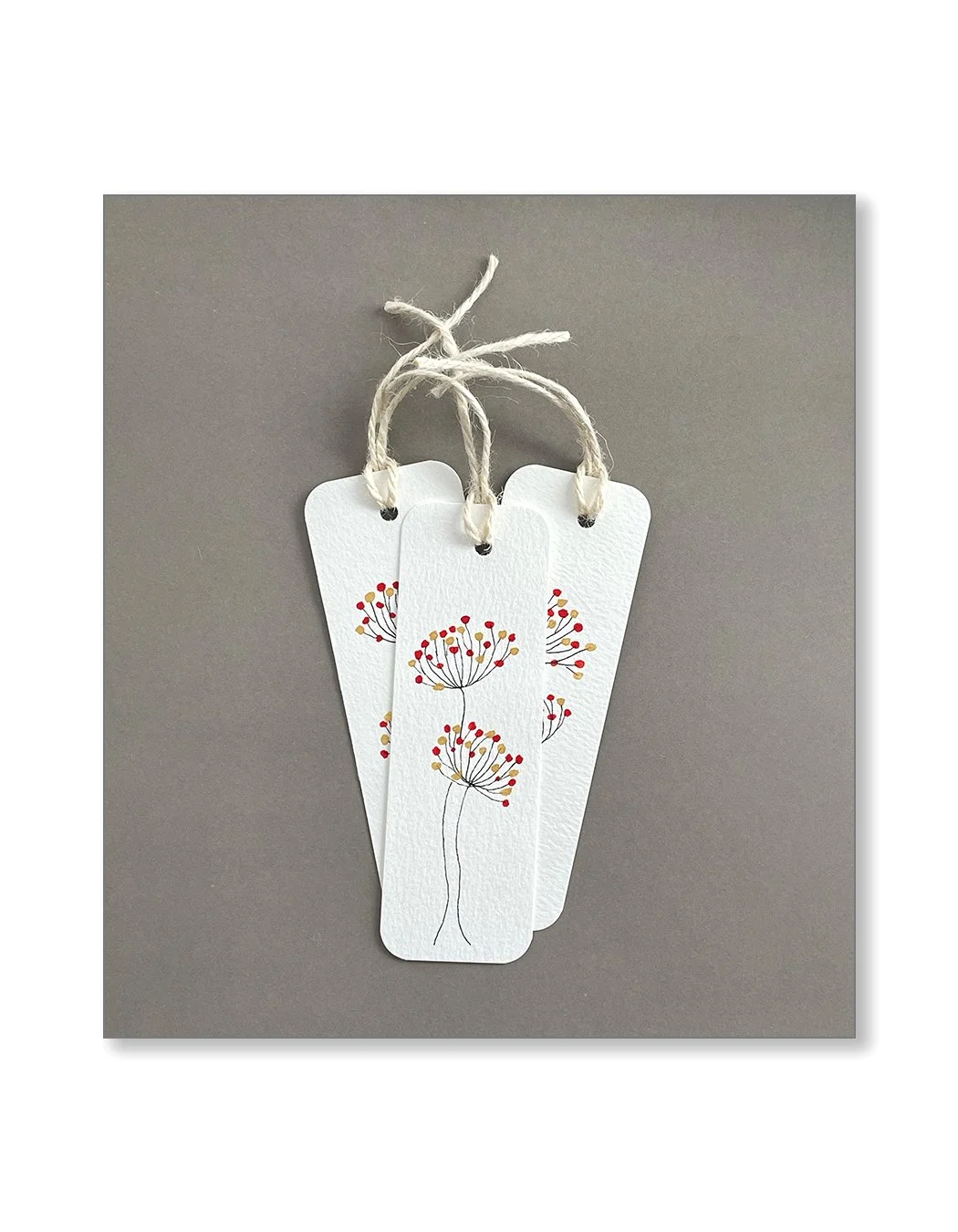 Whimsy Dandelion Watercolor Bookmark Set