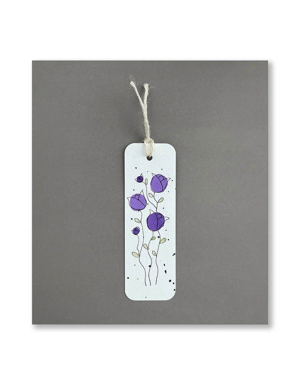 Tulip Watercolor Bookmarks