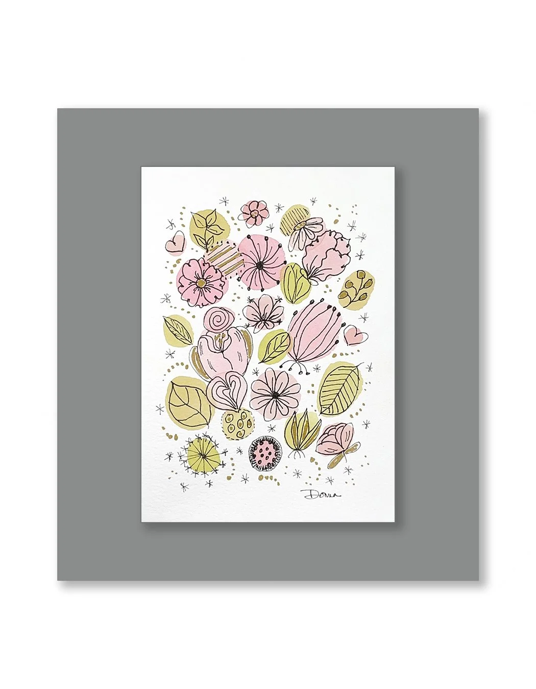 Enchantment Whimsical Watercolor Painting