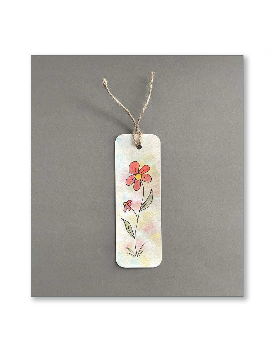 Whimsical Floral Bookmarks Set Three