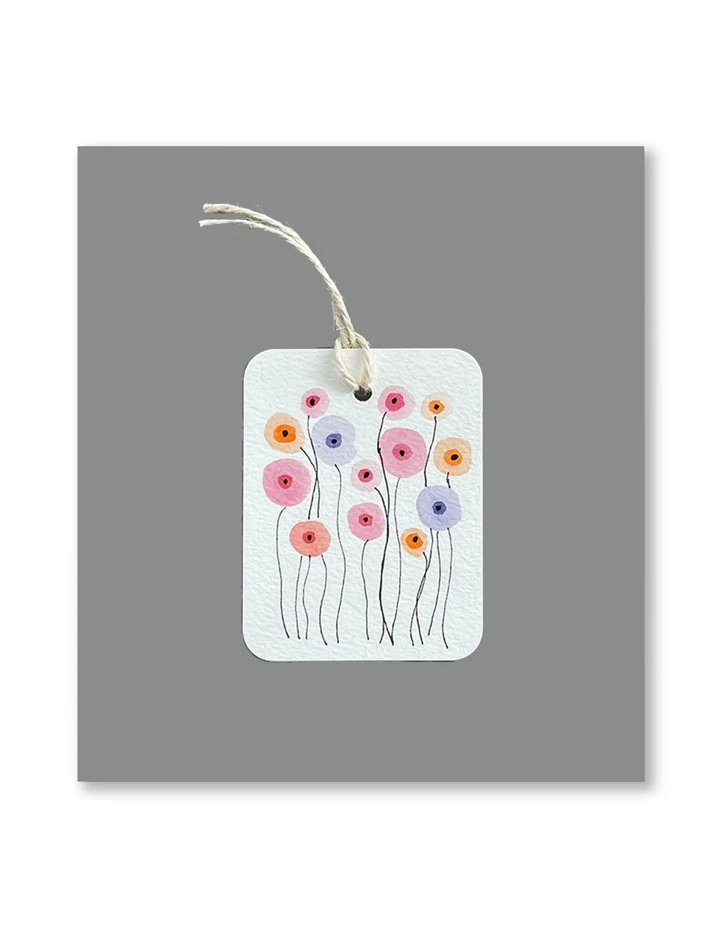 Whimsical Watercolor Gift Tags