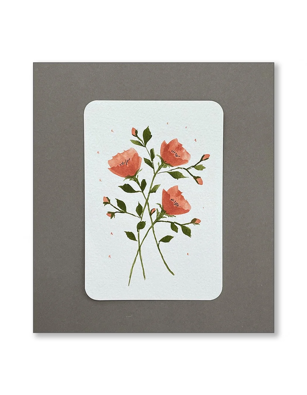 Floral Watercolor Notecards