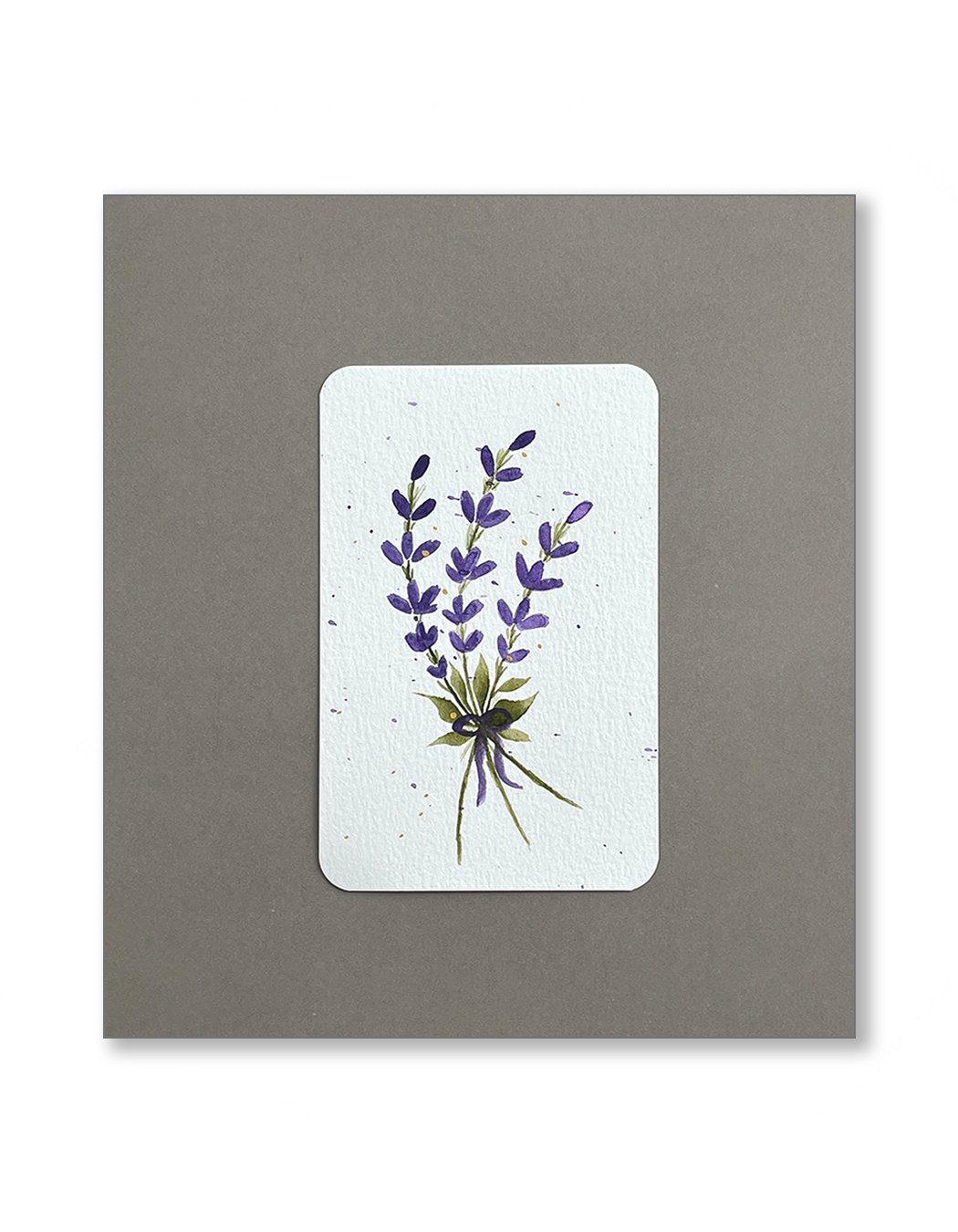 Lavender Flower Notecards