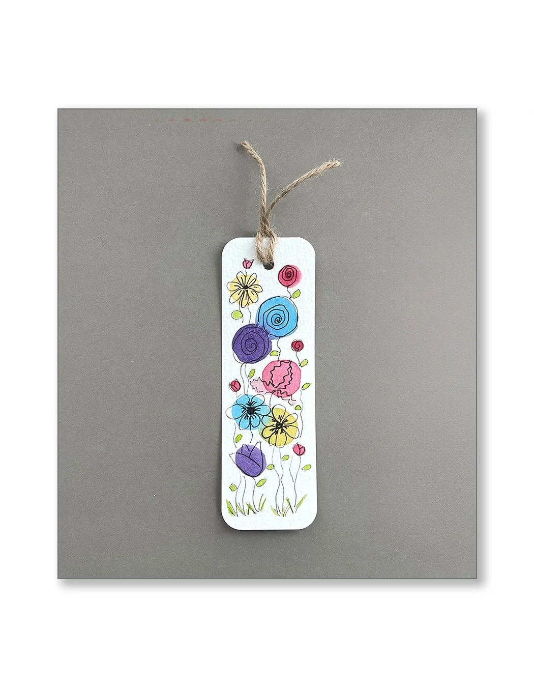 Floral Watercolor Bookmarks
