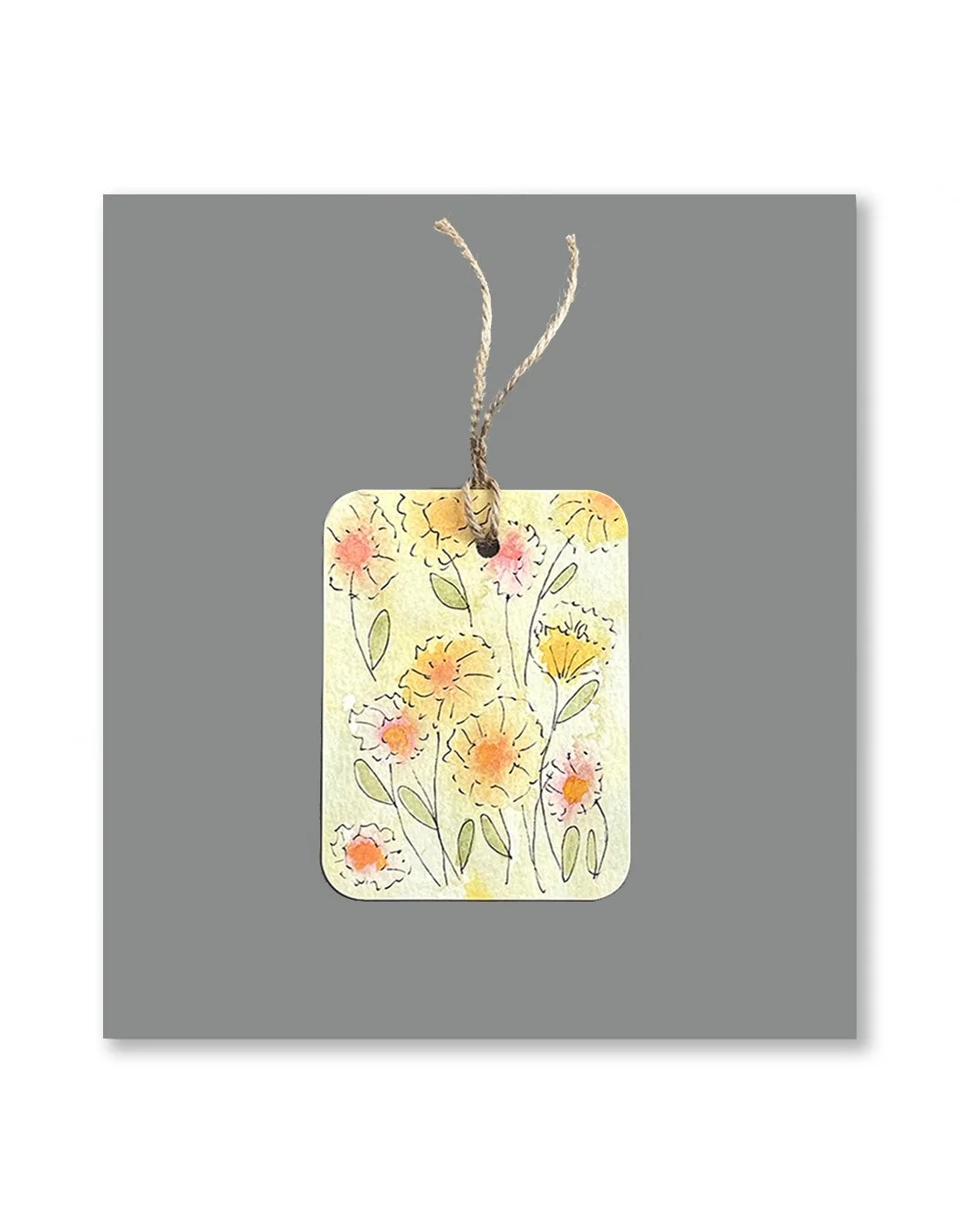 Whimsical Watercolor Gift Tags