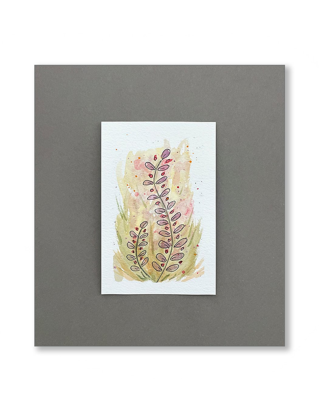 Whimsical Floral Notecards Set One