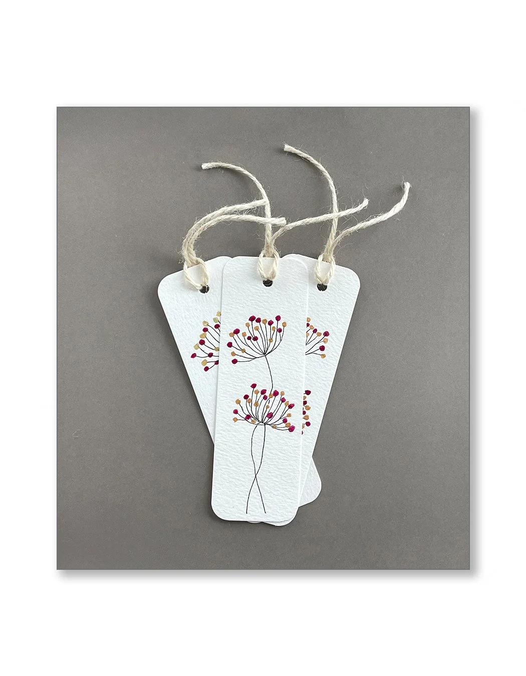 Whimsy Dandelion Watercolor Bookmark Set