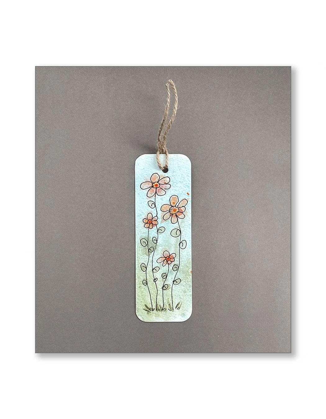 Floral Watercolor Bookmarks