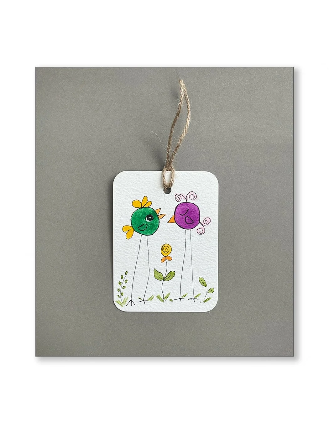 Whimsical Bird Gift Tags Set One