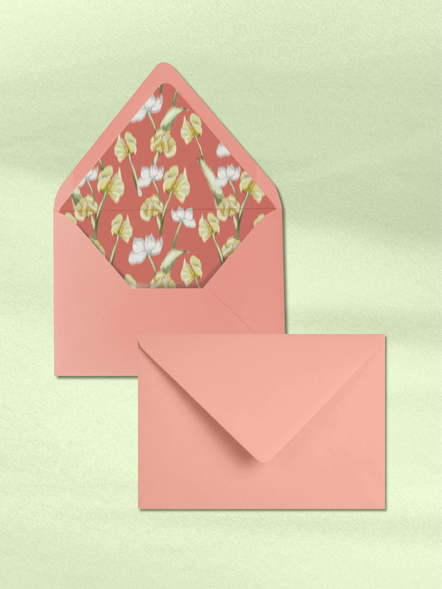 Verses Salmon Envelope and Liner