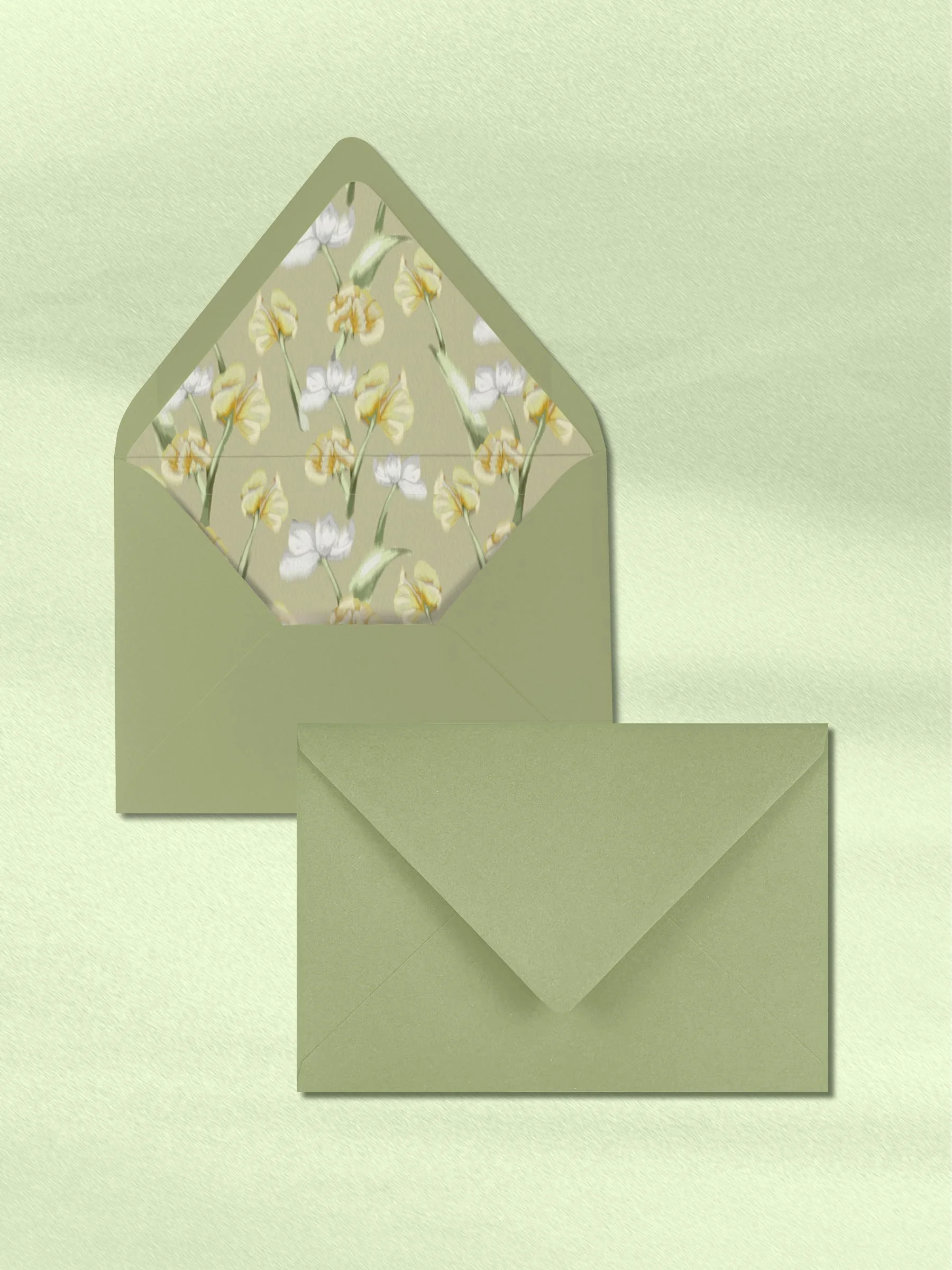 Verses Green Envelope and Liner