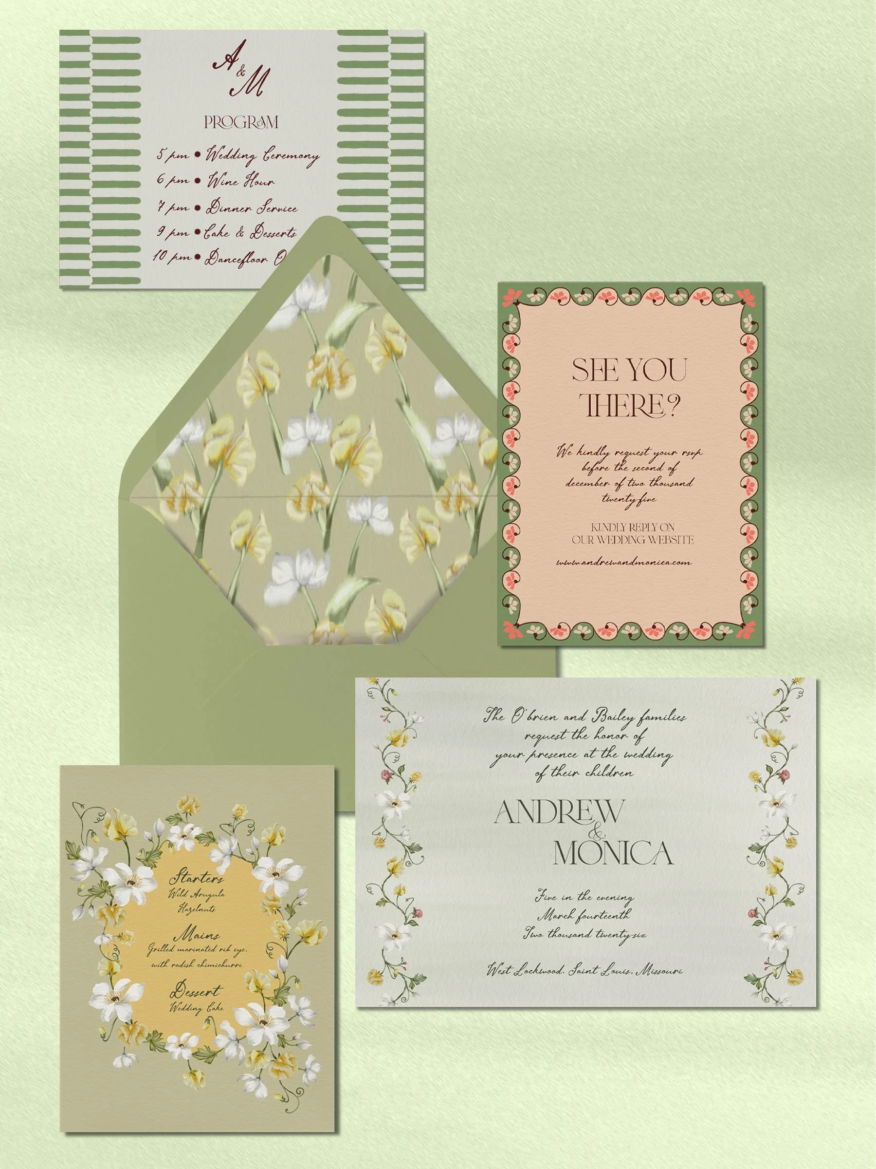 Verses Signature Invitation Suite