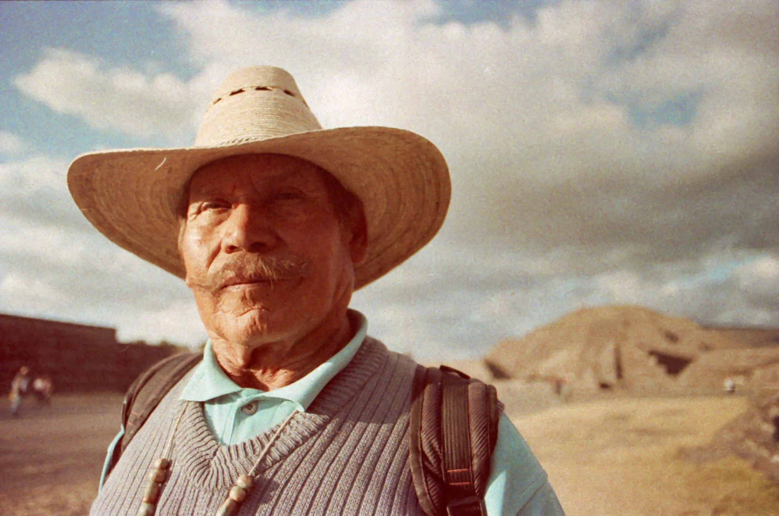 Mexican Artisan Vendor at the Pyramids of Teotihuacán