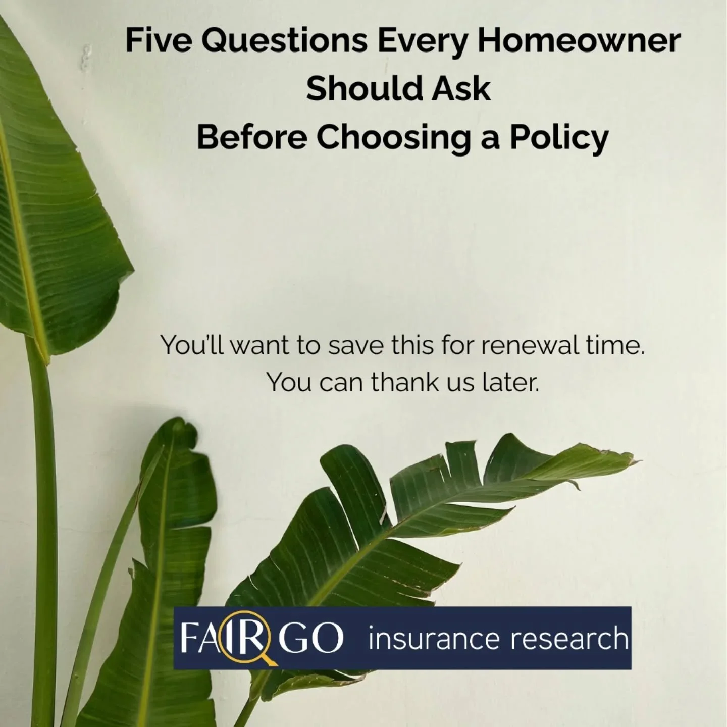 Most Aussies don't read the fine print and honestly, who can blame them. 

But if you're choosing a home insurance policy, these five simple questions can make it a whole lot clearer.

1. What does home include? 🏠
- Because sometimes it's more than 