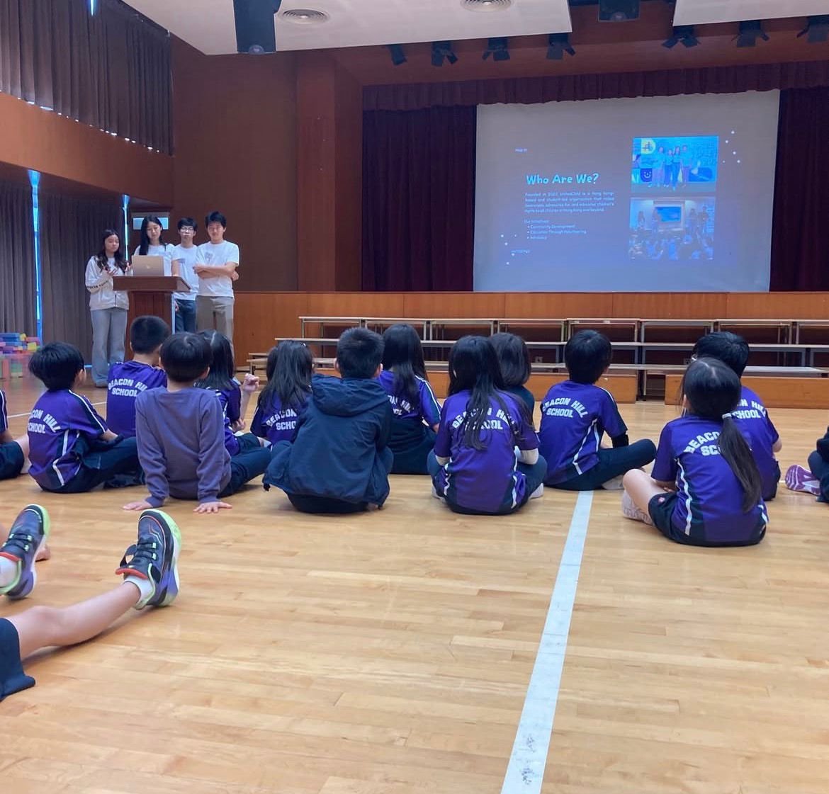 UnitedChild Presentation at Beacon Hill School