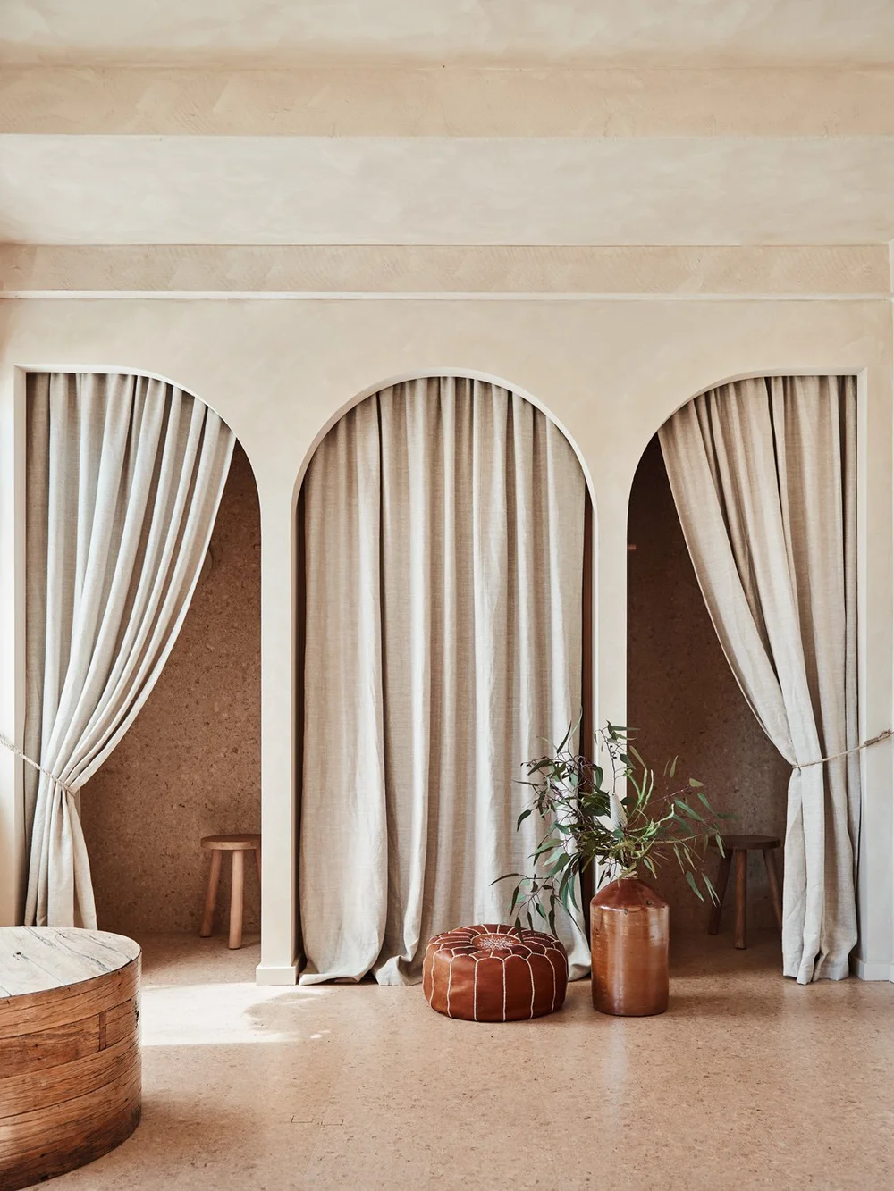 Peninsula Hot Springs — retail pop-up interior