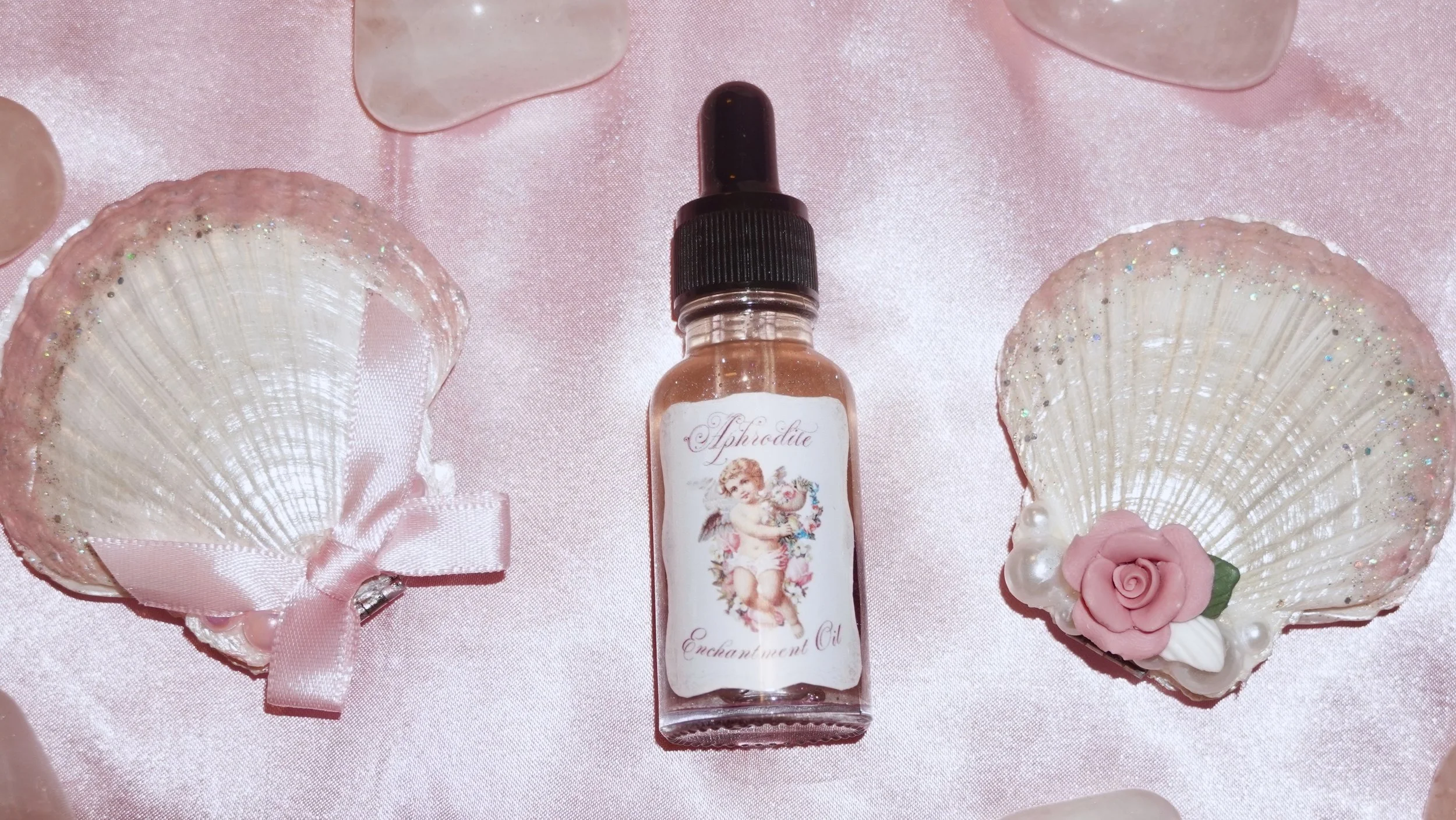 Aphrodite Glamour Magic Spell Oil