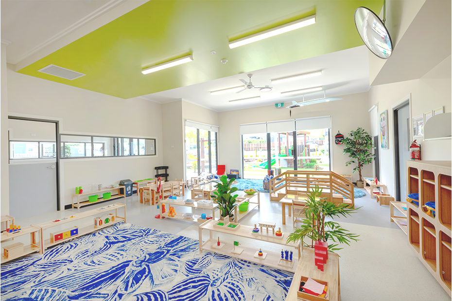 One of the classrooms at Highfields Central Early Learning Centre