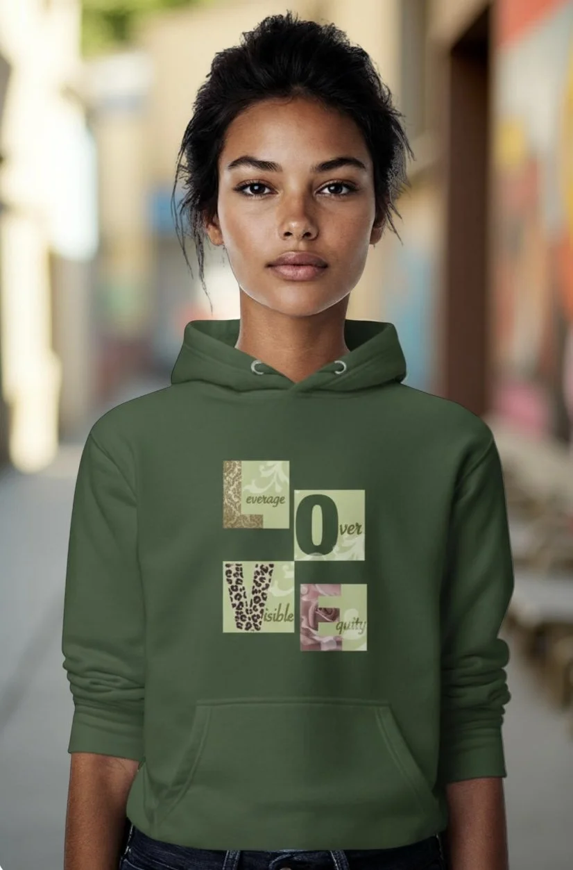 Leverage Over Visible Equity Unisex Hoodie