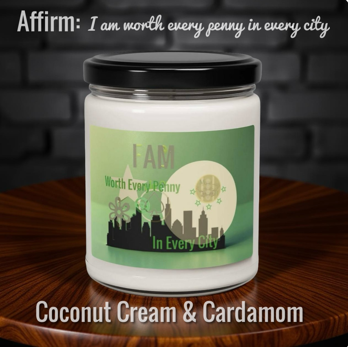 Coconut Cream and Cardamom soy candle