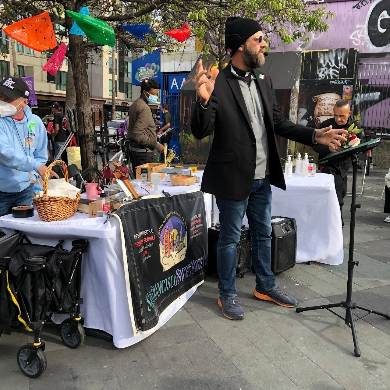 Rev. Brian preaches on Cinco De Mayo, the 13th anniversary of OC-Mission

