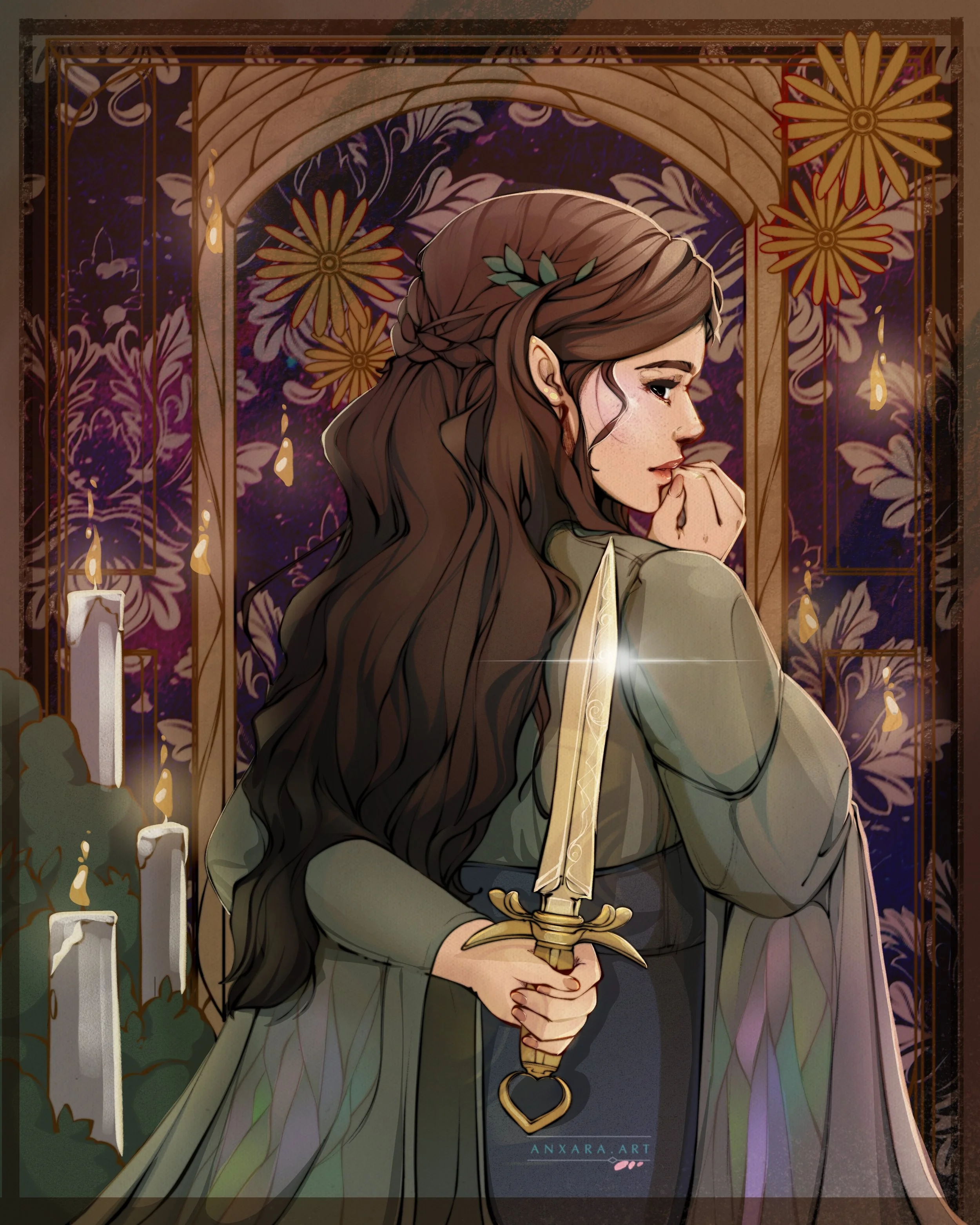 fanart practice - AnxaraTiana illustration children's books