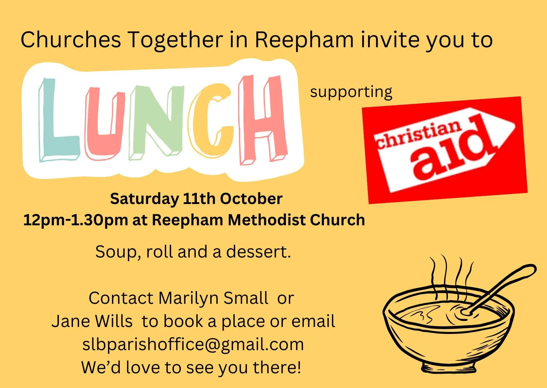 Christian Aid Lunch