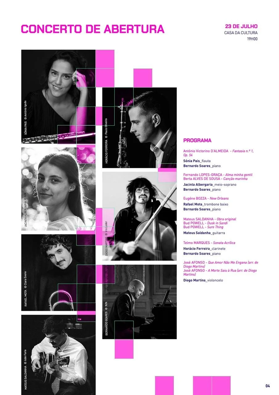 SOLO, Concerto Abertura PJM Antena 2 - Sta Comba Dão (PT)