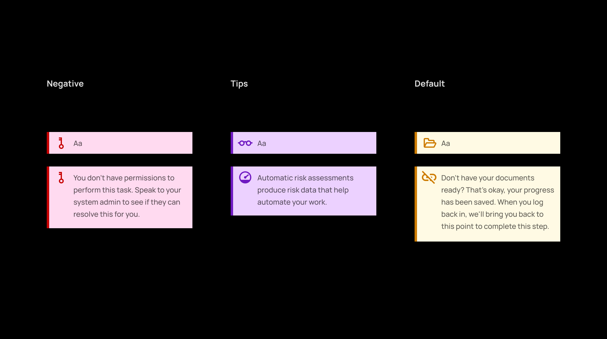 DS Component: Notifications