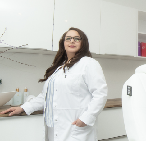 Icon van een arts met een stethoscoop