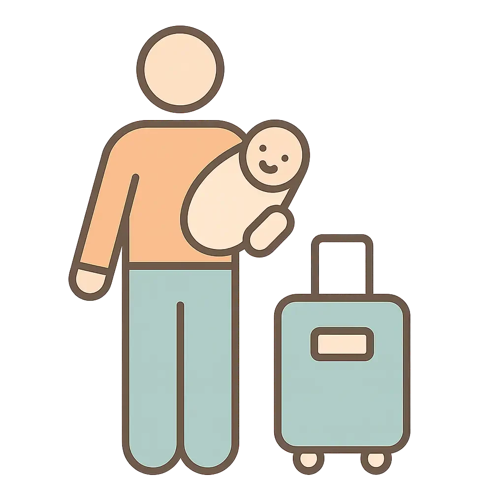 BabyNomad VIP support – personal assistance for families traveling with babies."