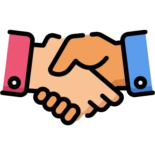 BabyNomad hand shaking illustration – enjoy your trip stress-free with baby equipment rental.