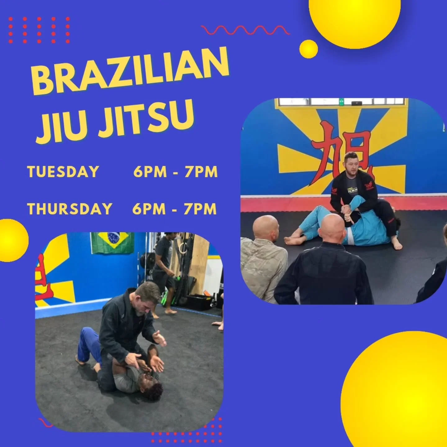 BJJ is perfect for people who enjoy learning, problem-solving, and challenging themselves in a supportive environment. Every class is an opportunity to stay calm under pressure, adapt, and improve. 

At Rising Sun Martial Arts, we foster a welcoming 
