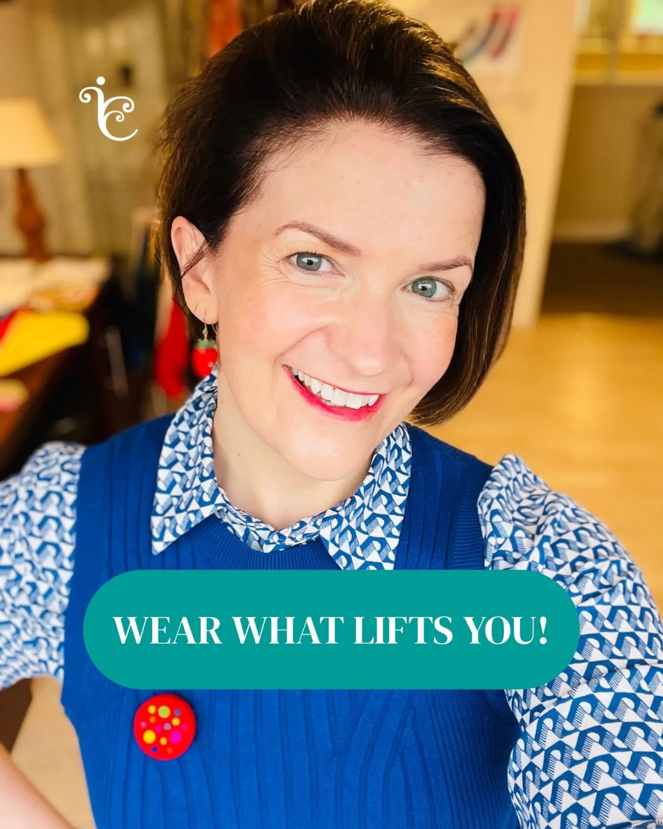 There&rsquo;s something about wearing my favourite colours that instantly gives me a confidence boost and a bit of a spring in my step.  No big mindset shift, no deep work, just clothes that make me feel good when I catch myself in the mirror.

It&rs