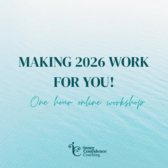 Hello you, time for a little confidence check-in.

I&rsquo;ve created something new for January, and it&rsquo;s for anyone who wants 2026 to feel a bit lighter, calmer, and more on their terms.

✨ Making 2026 Work for You ✨

A 1-hour online workshop 