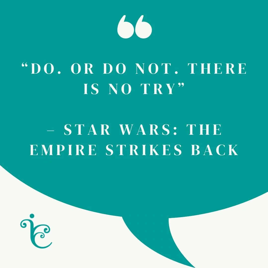 This line always cuts through the noise for me. So often we sit in the space of trying, thinking about change, talking ourselves into it, waiting to feel more confident or more ready.

But confidence isn&rsquo;t something you wait for. It&rsquo;s som